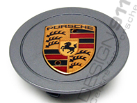 Wheel Cap Seal Grey with Gold Crested for Porsche